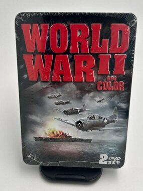 WWII in Color 2-DVD Set Metal Steelbook New Sealed